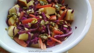 Read more about the article A Colorful Apple Carrot Cabbage Salad Recipe